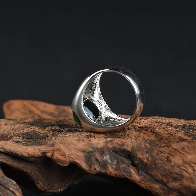 18k翡翠戒指-红掌柜