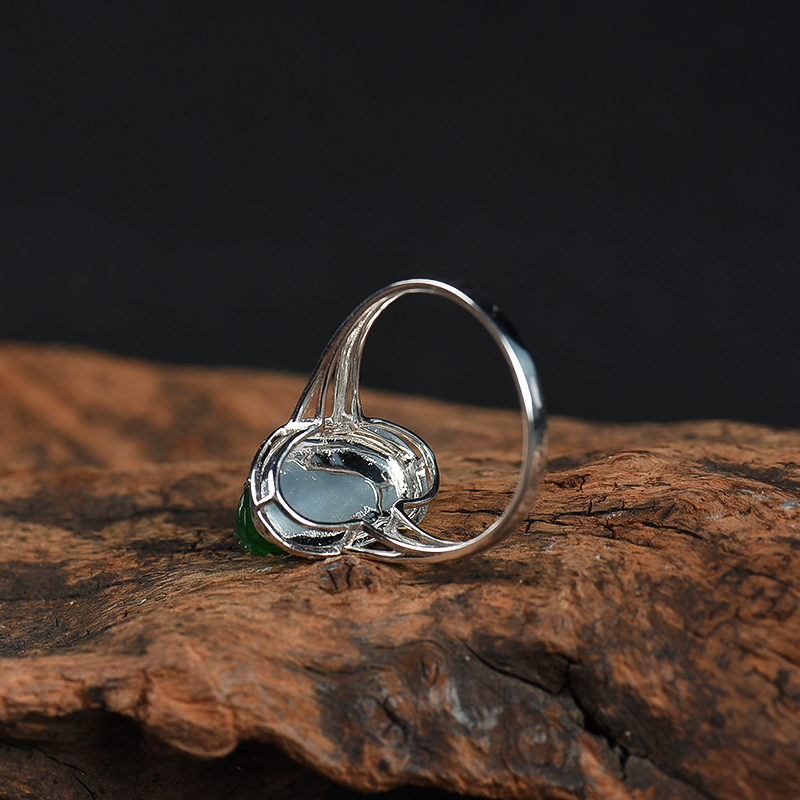 翡翠貔貅戒指-红掌柜