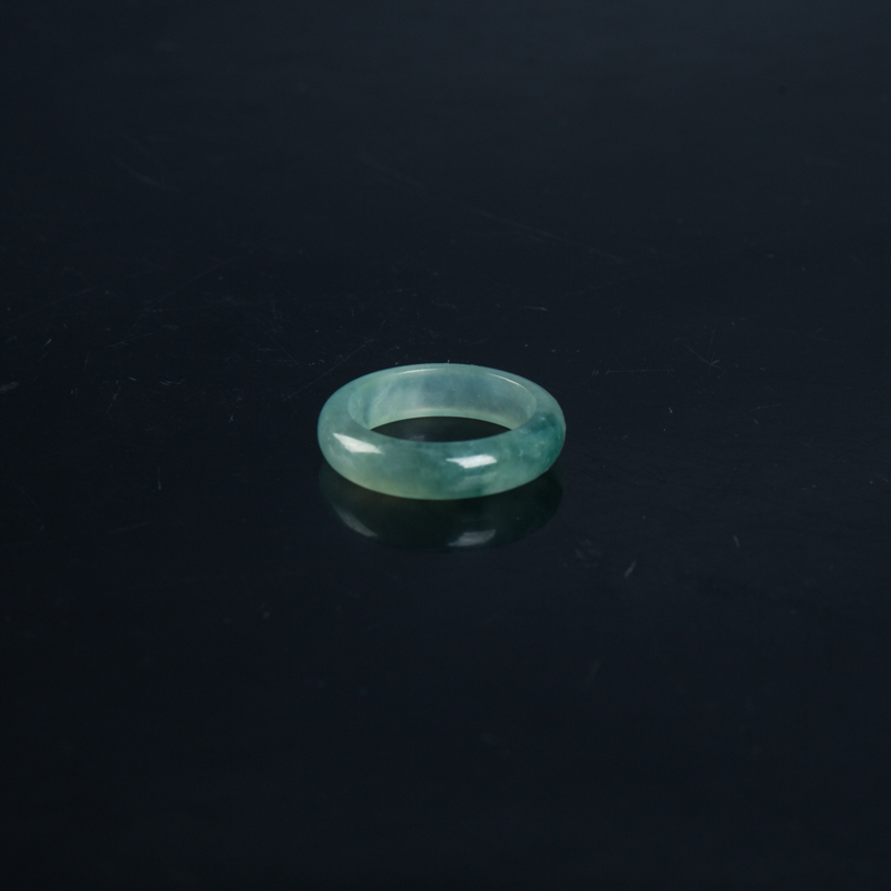 天然翡翠戒指吊坠两用款-红掌柜