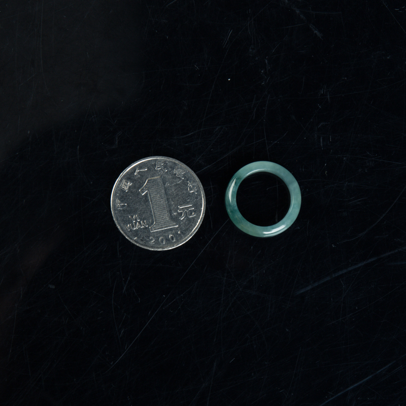 缅甸天然翡翠戒指吊坠两用款-红掌柜