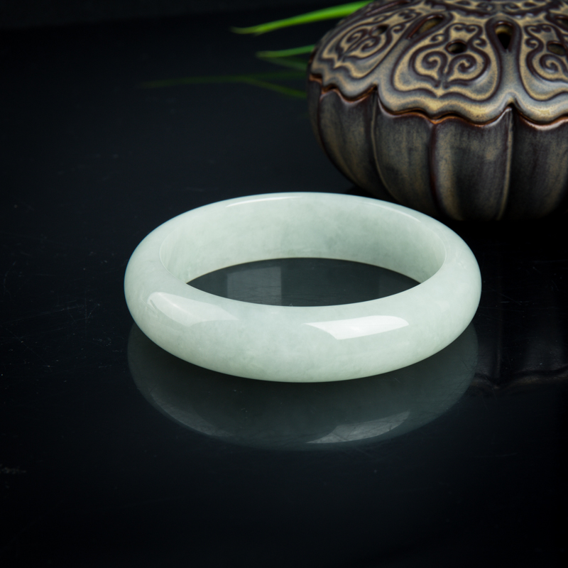 天然翡翠手镯-红掌柜