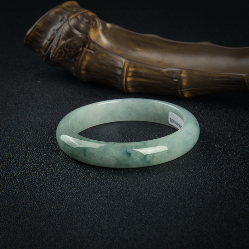 65mm翡翠平安镯-红掌柜