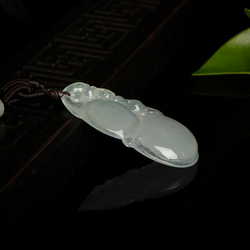 翡翠福禄吊坠-红掌柜