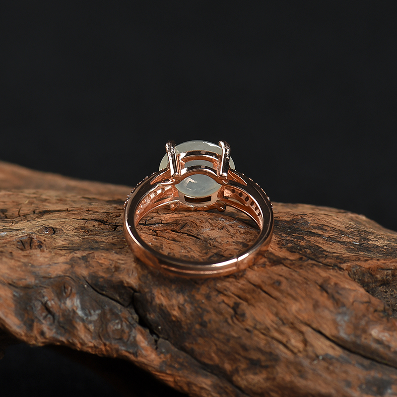 翡翠戒指-红掌柜