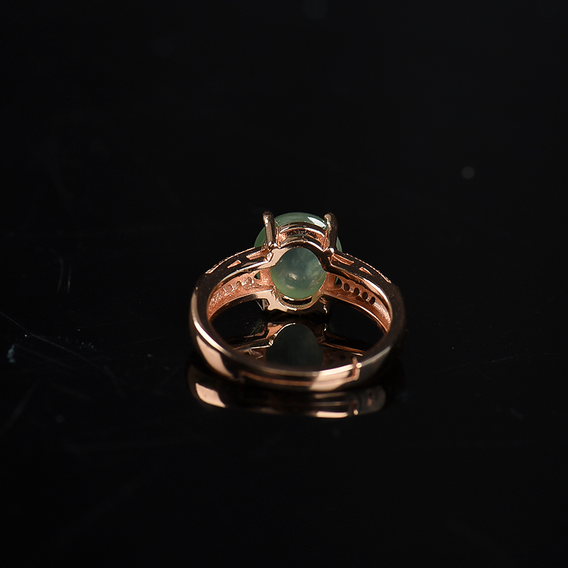 翡翠戒指-红掌柜