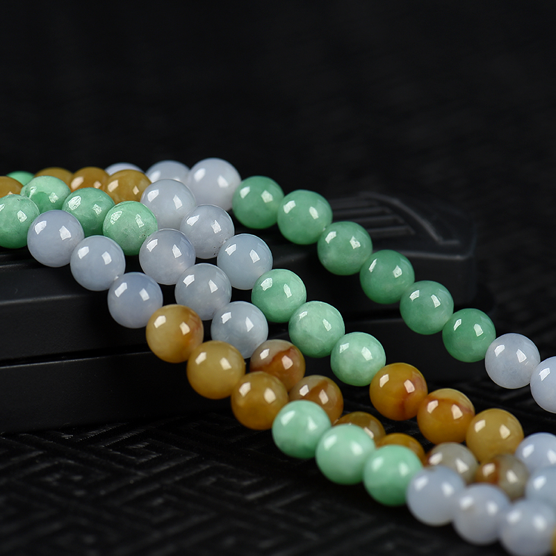 福禄寿翡翠珠串-红掌柜