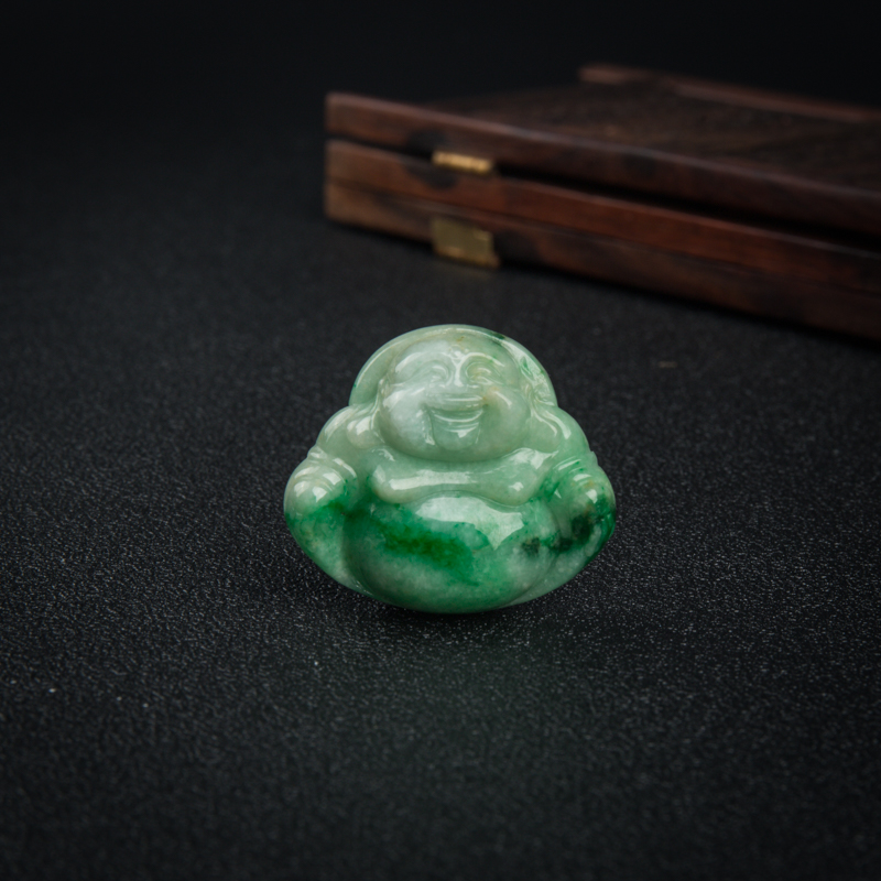 翡翠吊坠-红掌柜