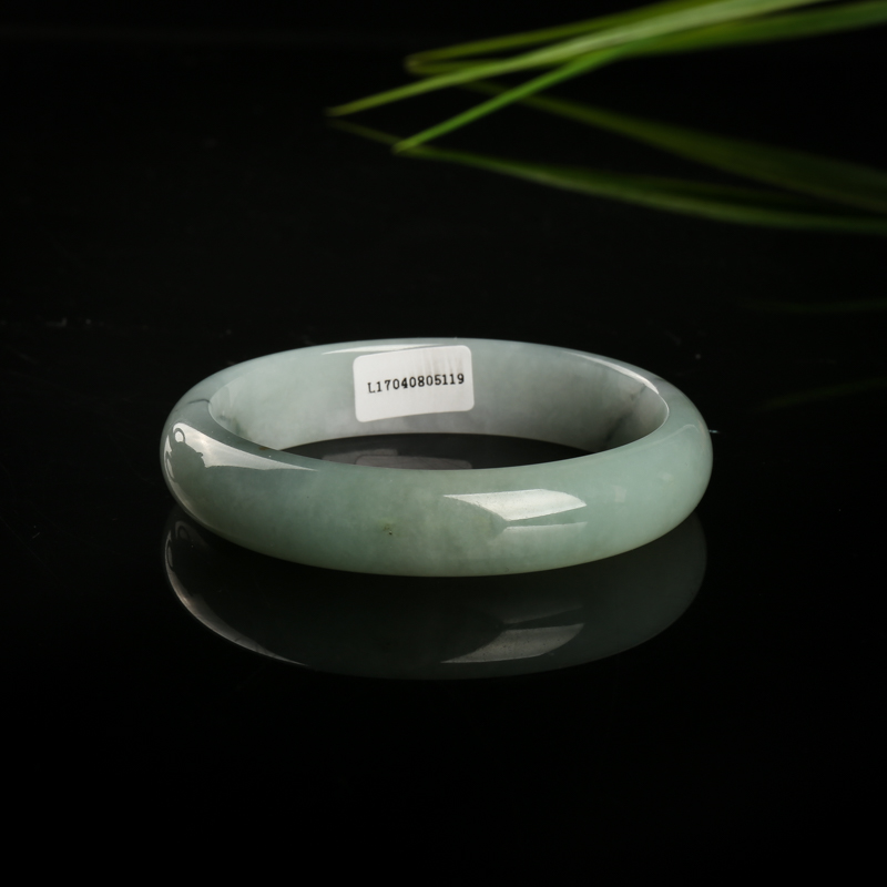 飘花翡翠贵妃镯-红掌柜