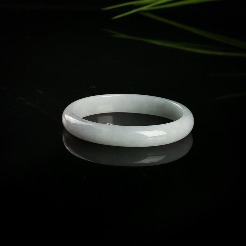 天然翡翠贵妃镯-红掌柜