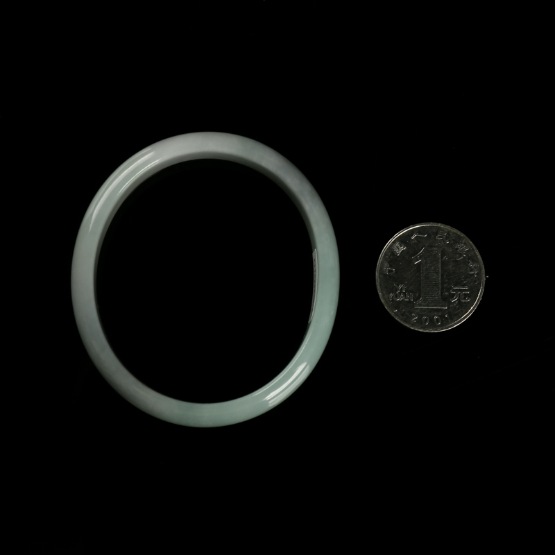 缅甸天然翡翠贵妃镯-红掌柜