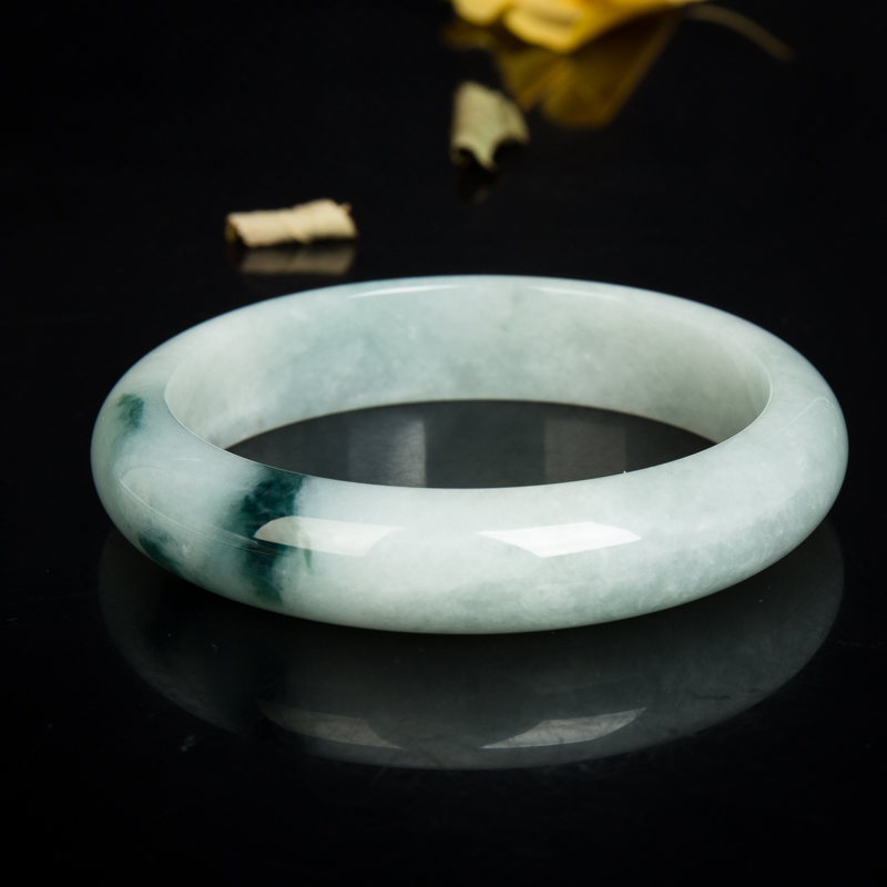 天然翡翠手镯-红掌柜