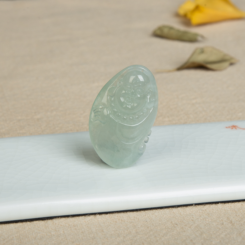 翡翠吊坠-红掌柜