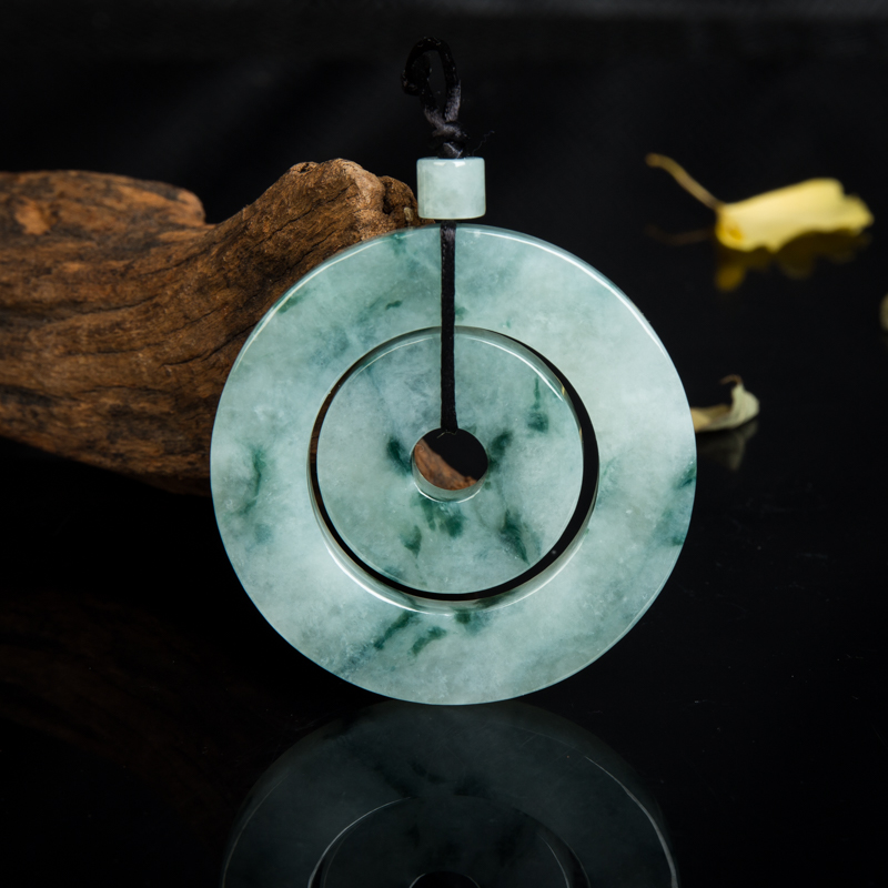 翡翠吊坠-红掌柜