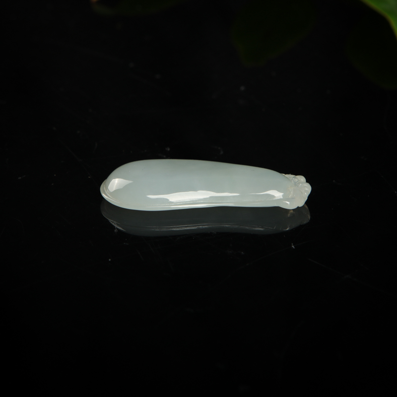 缅甸翡翠福瓜吊坠-红掌柜