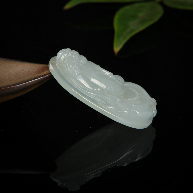 糯种翡翠观音-红掌柜