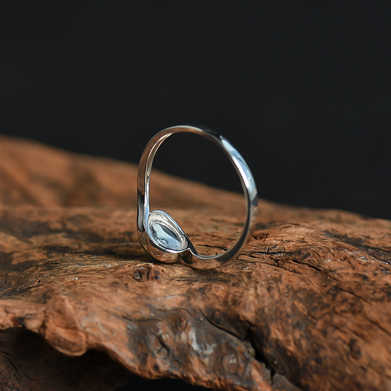 缅甸天然糯种翡翠戒指-红掌柜