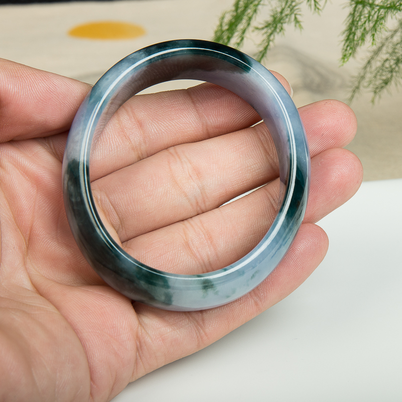 天然翡翠手镯-红掌柜