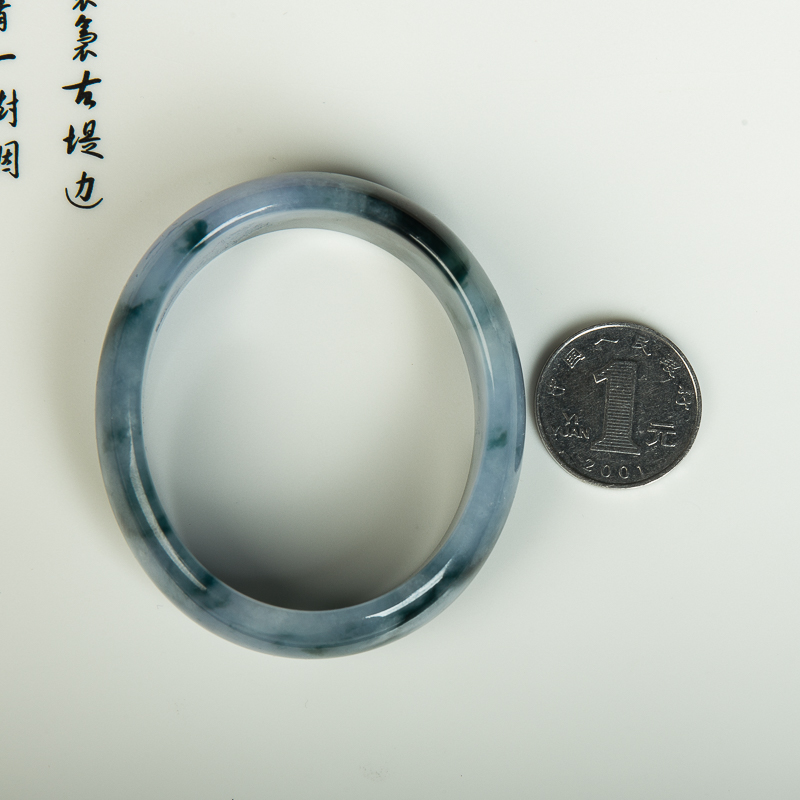 缅甸翡翠手镯-红掌柜