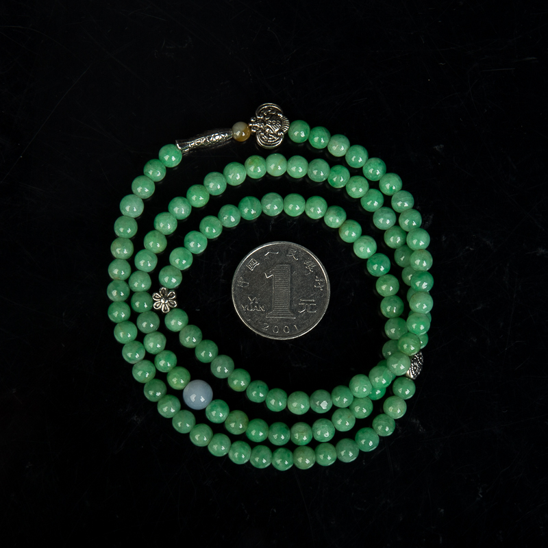 天然翡翠手串-红掌柜