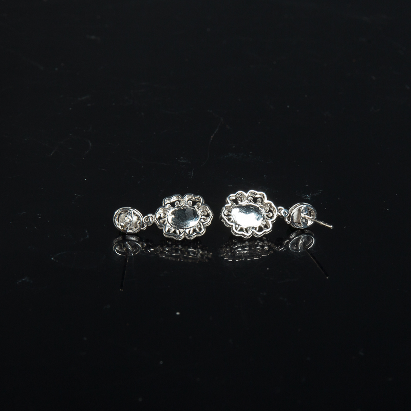 天然翡翠耳坠-红掌柜