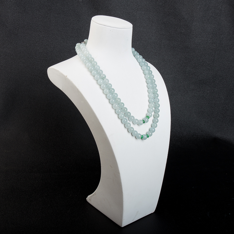 缅甸糯种翡翠多圈链串-红掌柜