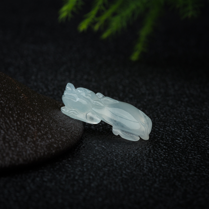 翡翠貔貅吊坠-红掌柜