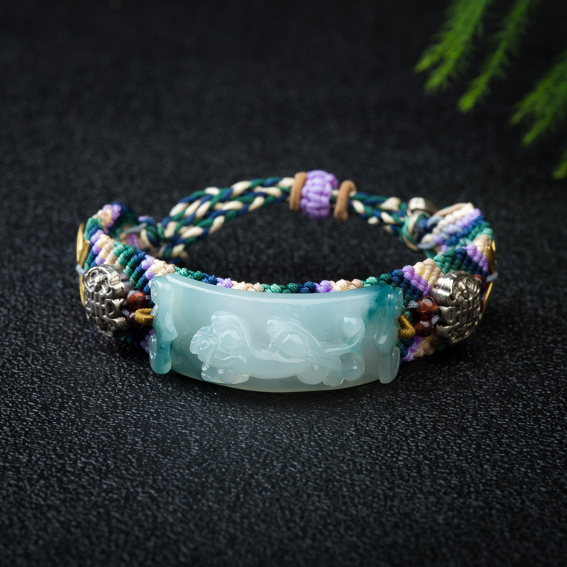 翡翠貔貅手串-红掌柜