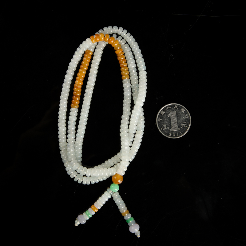 糯种翡翠项链-红掌柜