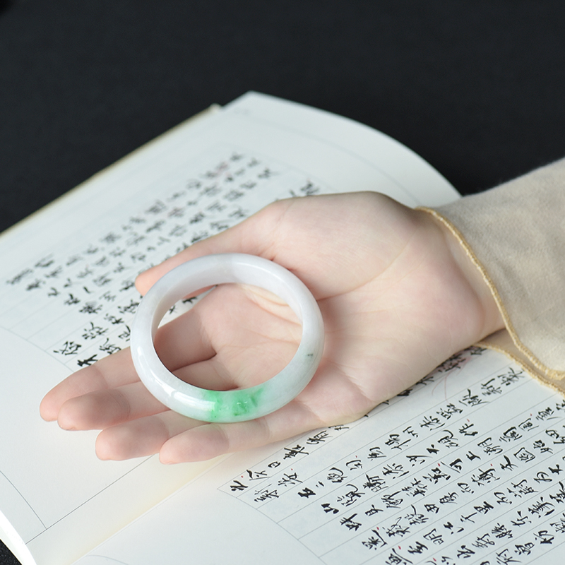 翡翠手镯-红掌柜