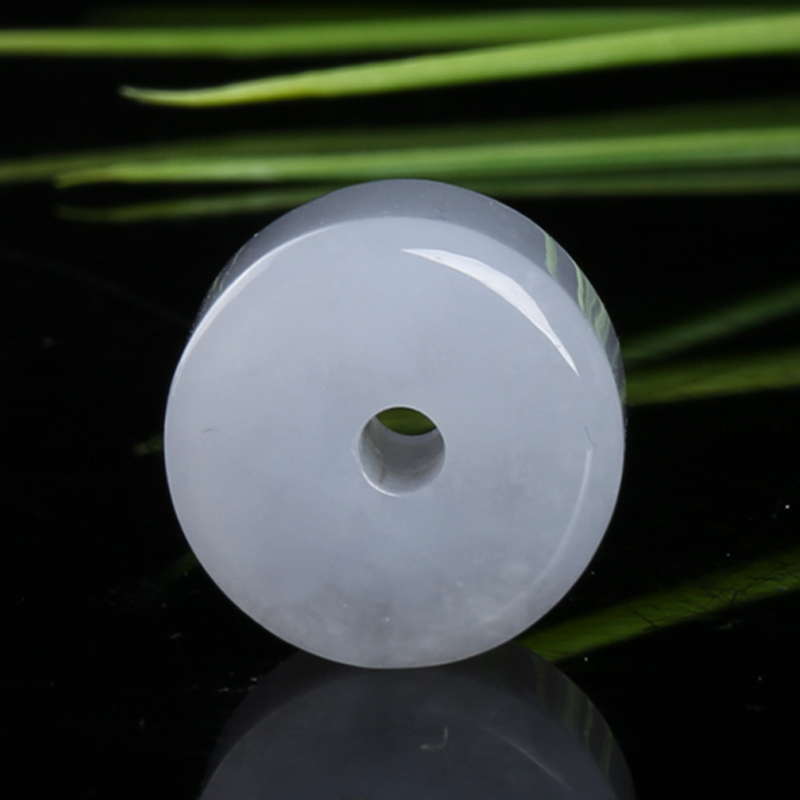 天然翡翠路路通吊坠-红掌柜