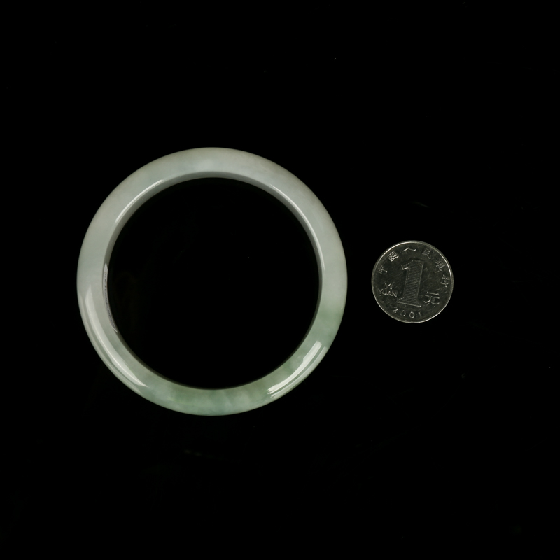 缅甸翡翠手镯-红掌柜