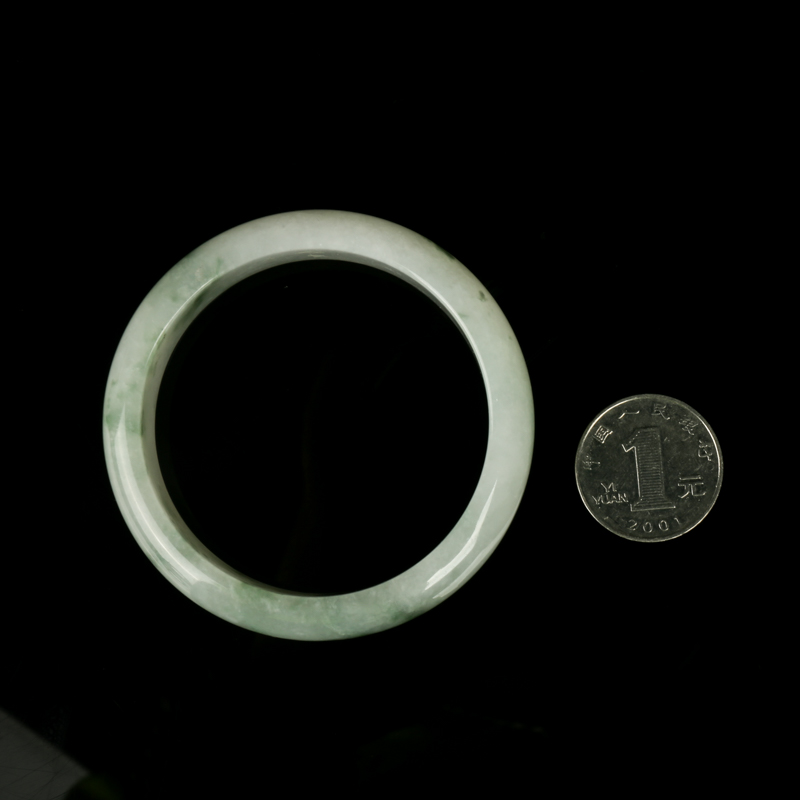 56mm缅甸翡翠手镯-红掌柜