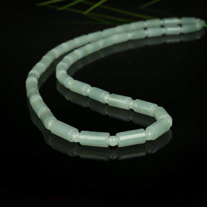缅甸翡翠多圈手串-红掌柜