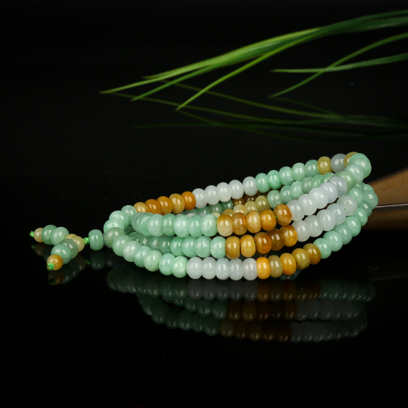 翡翠多圈手串-红掌柜