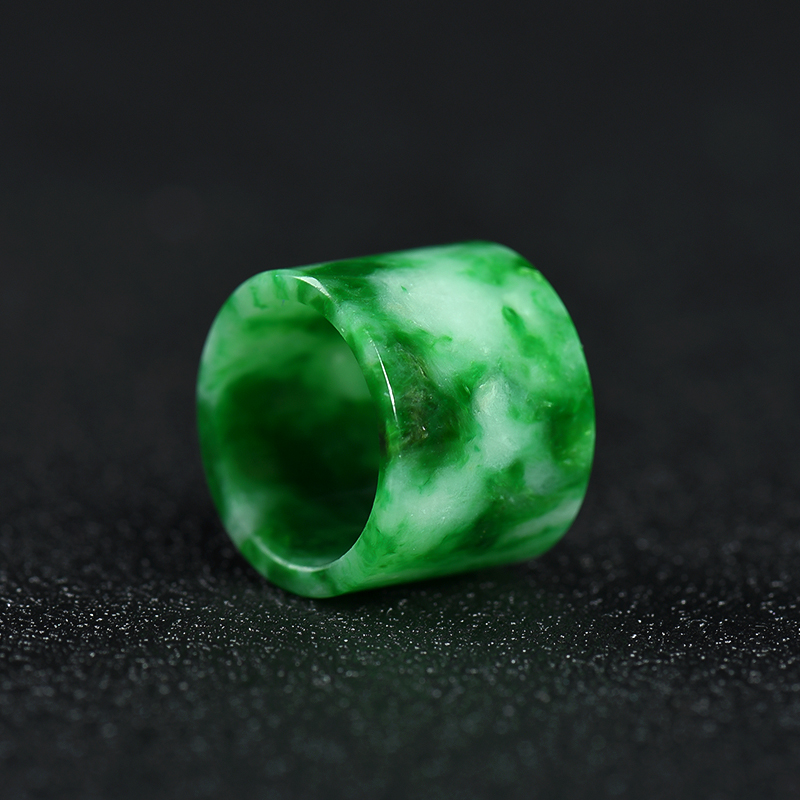 缅甸翡翠路路通吊坠-红掌柜