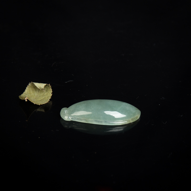 天然翡翠福瓜吊坠-红掌柜