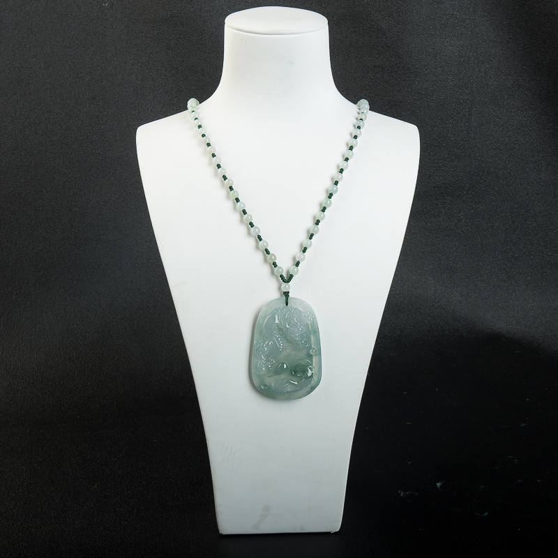 翡翠辰龙吊坠-红掌柜