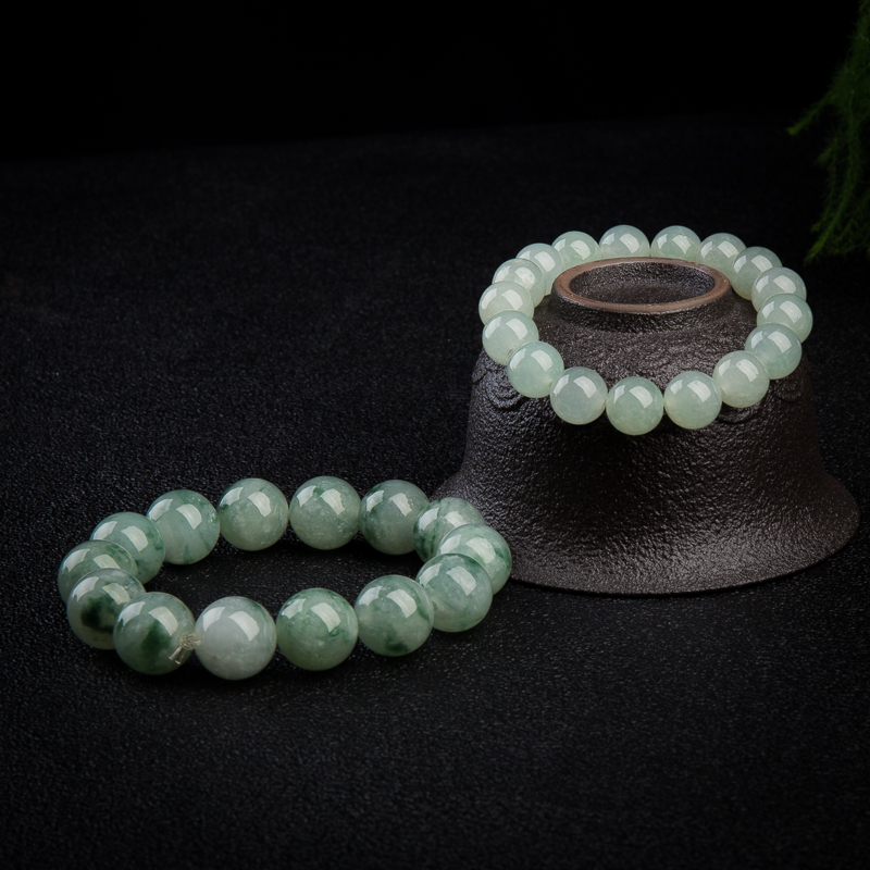 缅甸翡翠手串-红掌柜