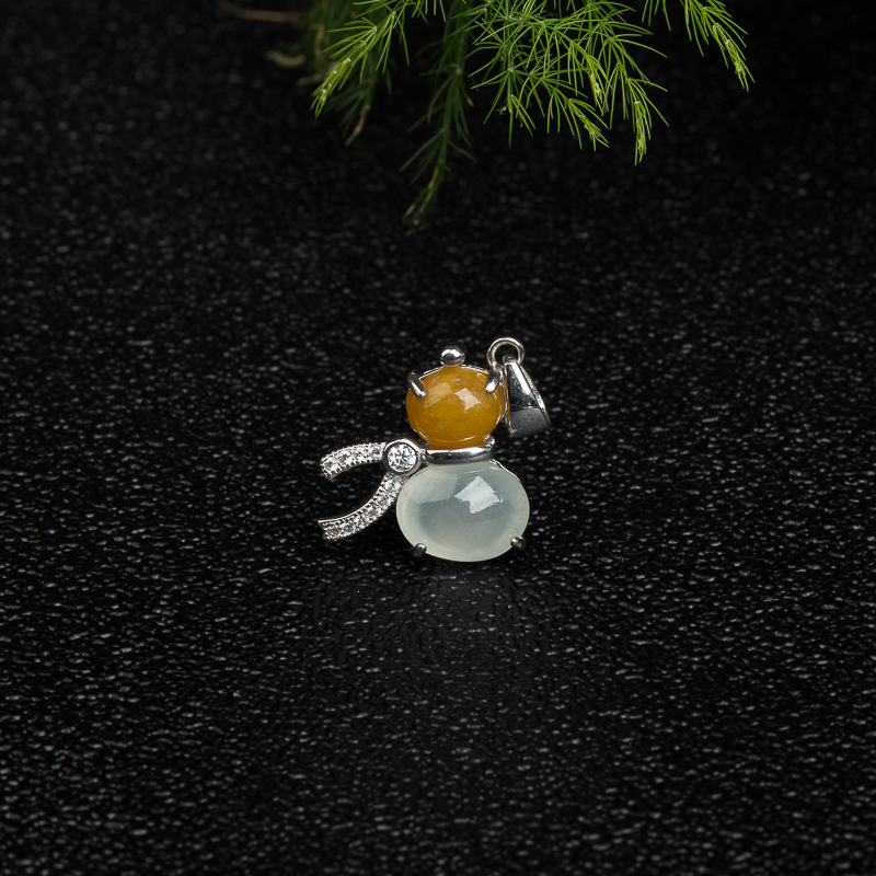 翡翠福禄吊坠-红掌柜