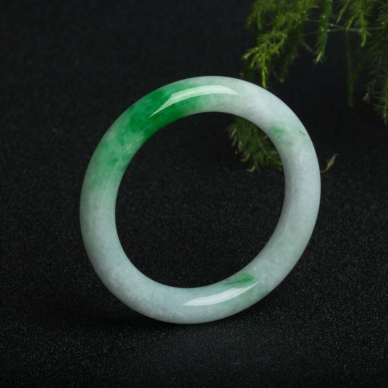 翡翠圆镯-红掌柜