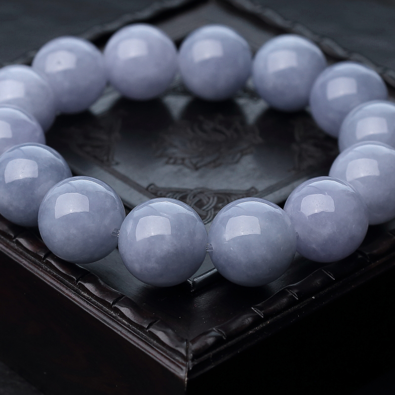 翡翠单圈手串-红掌柜