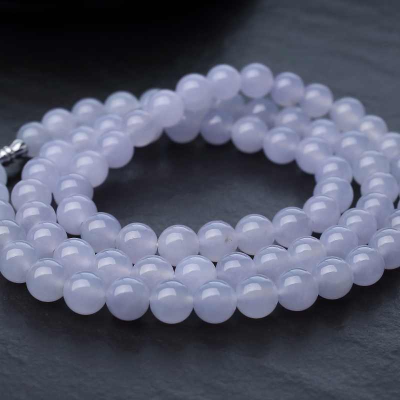 天然翡翠项链-红掌柜