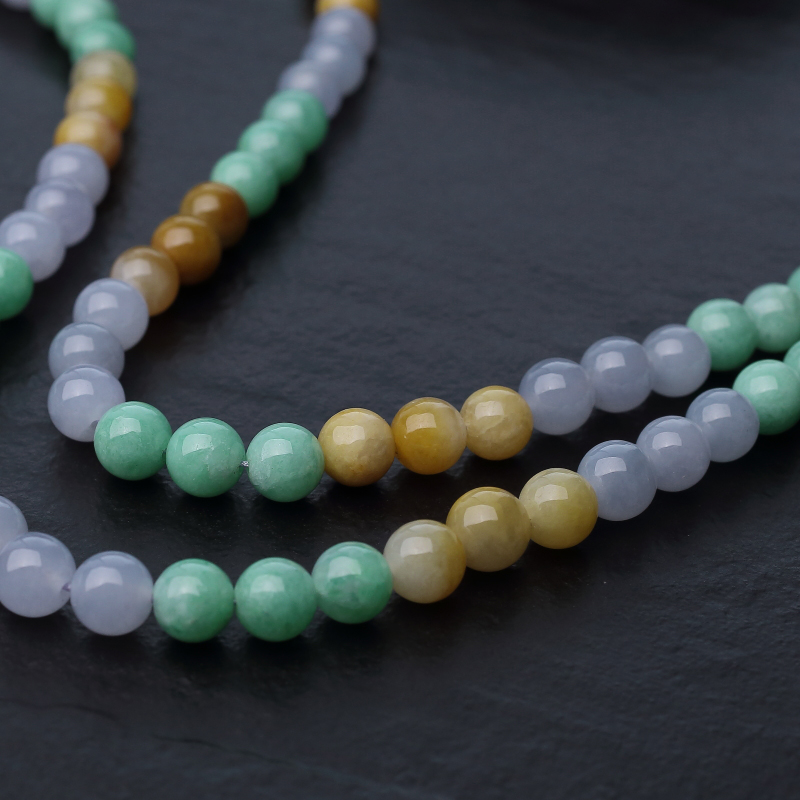 缅甸福禄寿翡翠项链-红掌柜