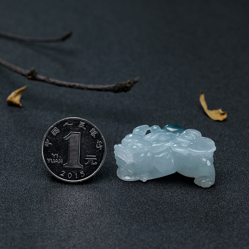 糯种翡翠貔貅-红掌柜