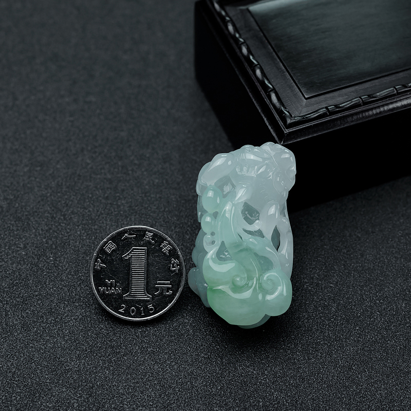 糯种翡翠貔貅-红掌柜