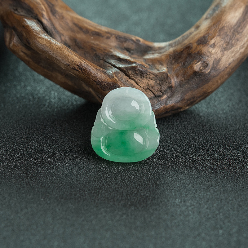 翡翠佛吊坠-红掌柜