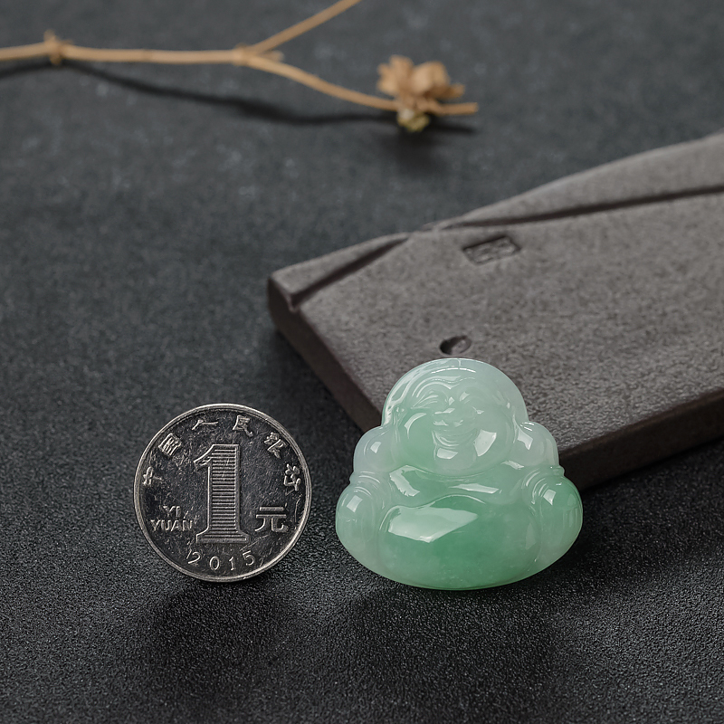 翡翠弥勒佛-红掌柜