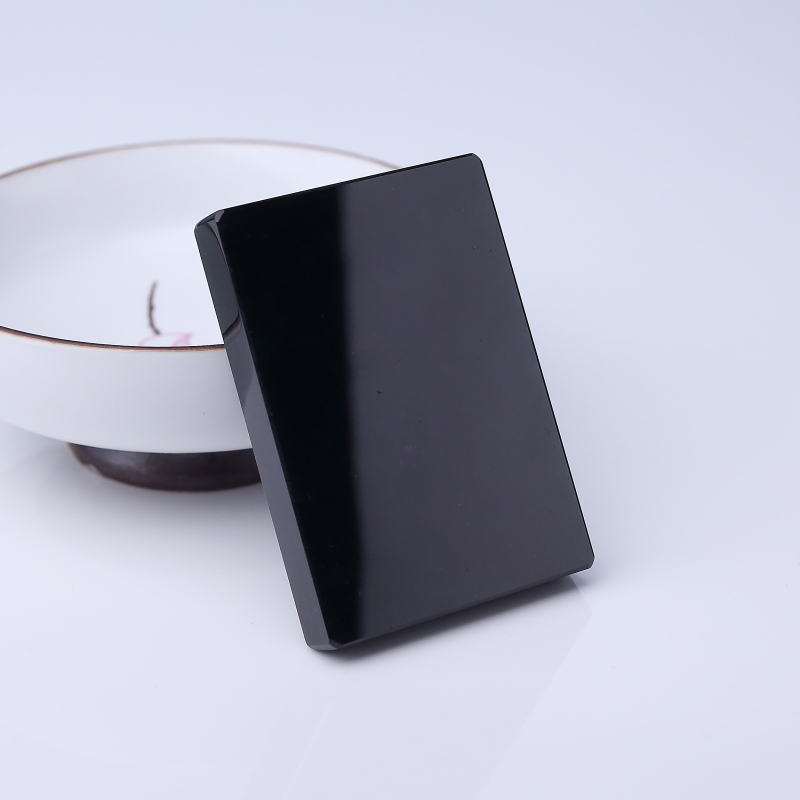 天然糯种墨翠平安无事牌吊坠-红掌柜