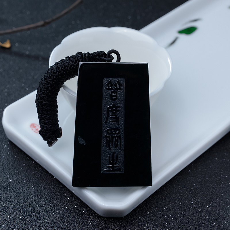 糯冰种墨翠观音-红掌柜