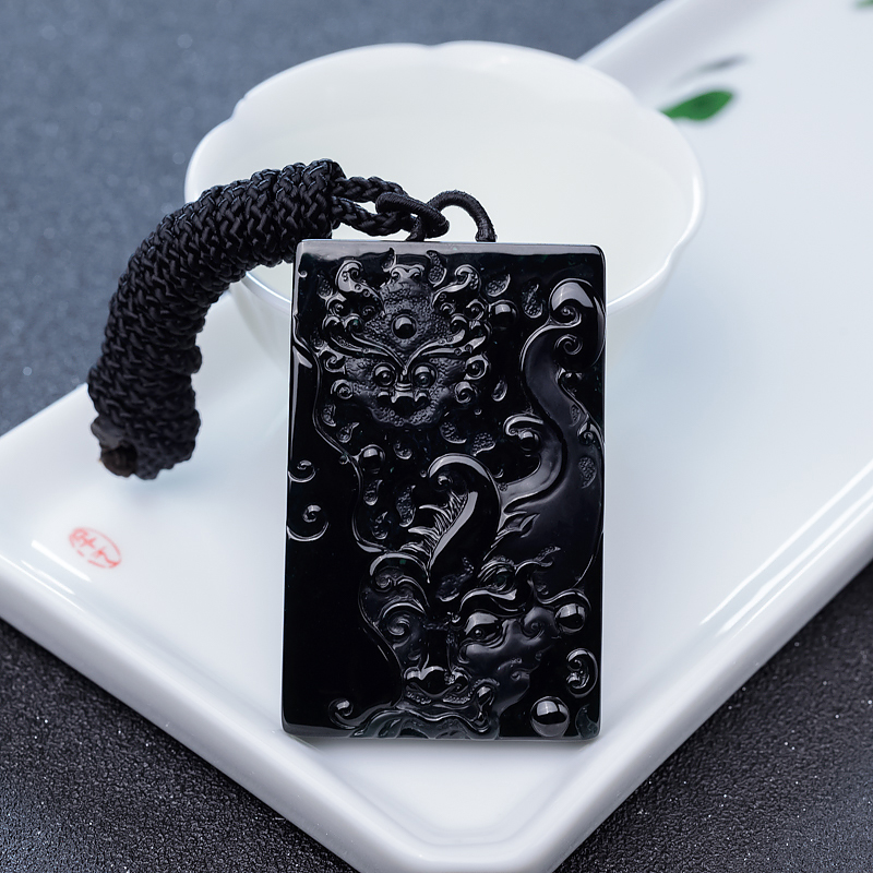 翡翠吊坠-红掌柜